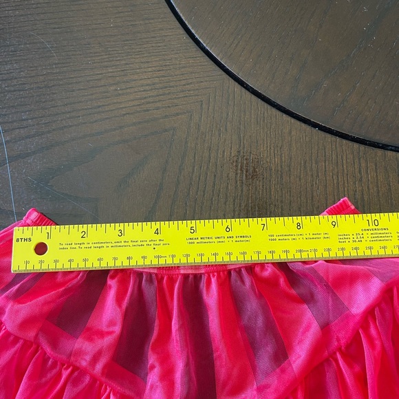 Vintage Jenelle Red Sheer Lingerie Set - Picture 6 of 11